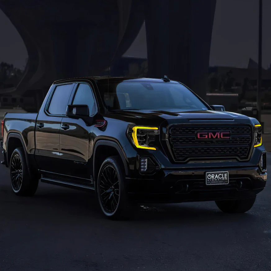 2019-2022 GMC Sierra 1500 RGBW Color Changing LED DRL Boards - Image 5