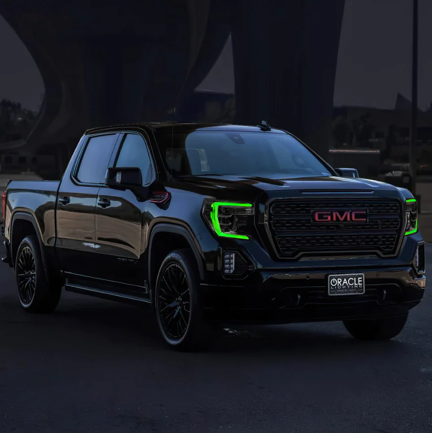 2019-2022 GMC Sierra 1500 RGBW Color Changing LED DRL Boards - Image 7