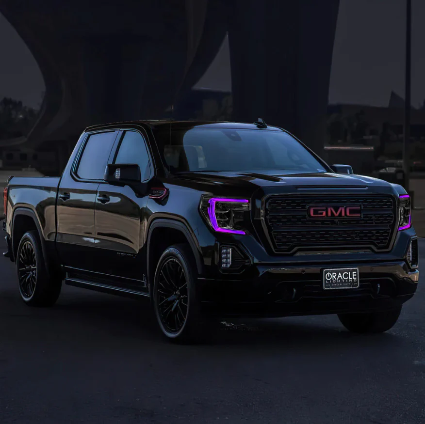 2019-2022 GMC Sierra 1500 RGBW Color Changing LED DRL Boards - Image 8