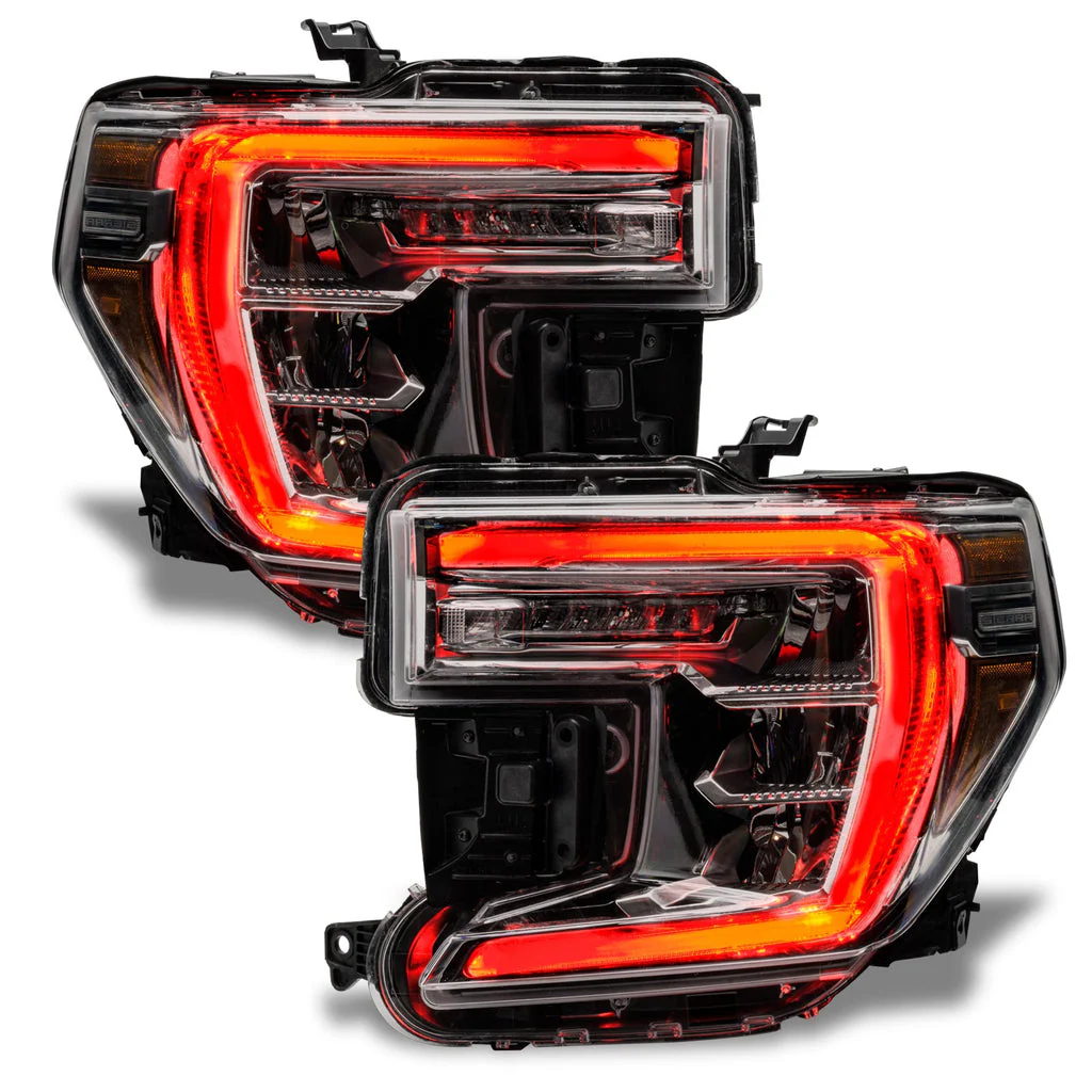 2019-2022 GMC Sierra 1500 RGBW Color Changing LED DRL Boards - Image 9
