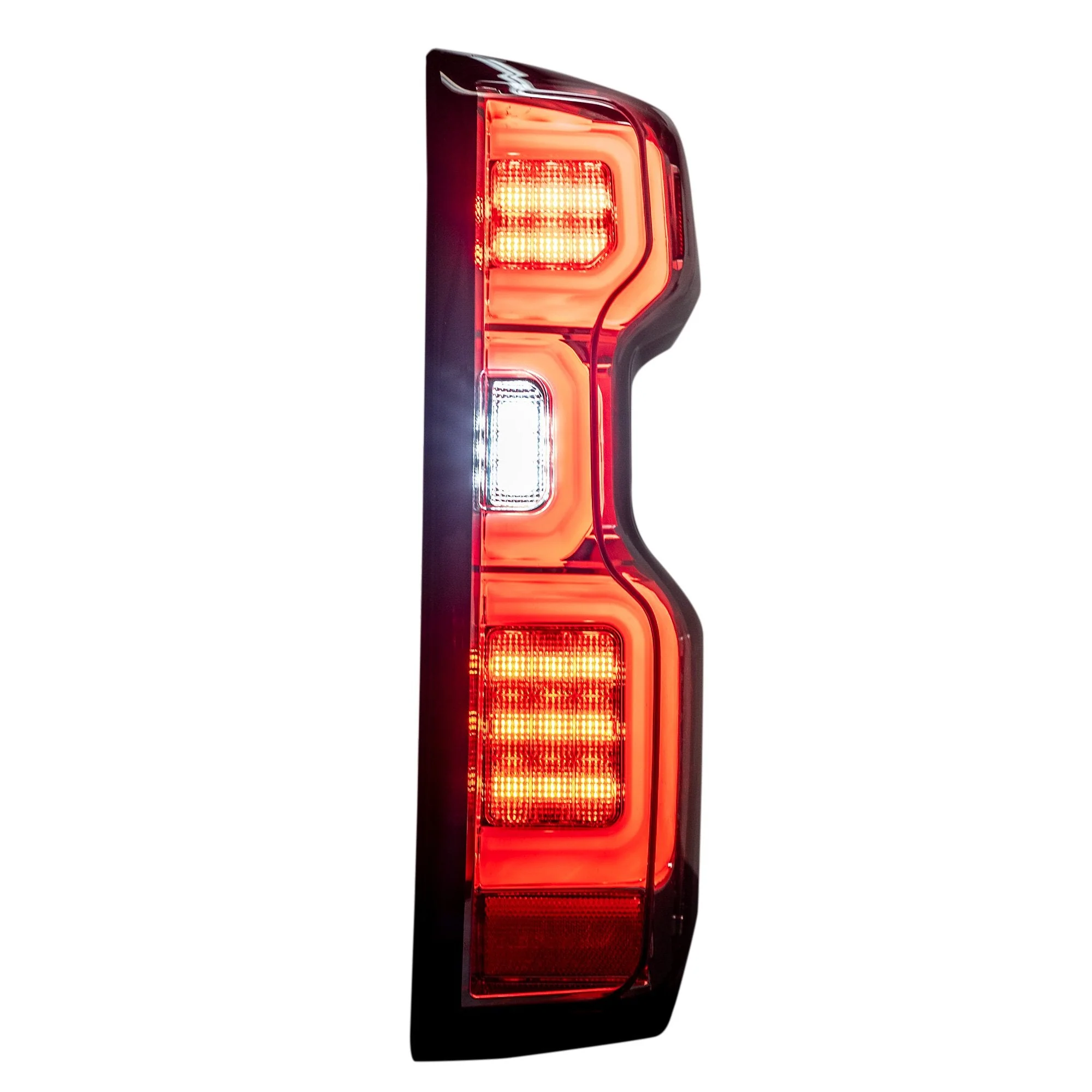 2019-2025 Chevy Silverado Smoked Scanning LED Tail Lights - Image 10