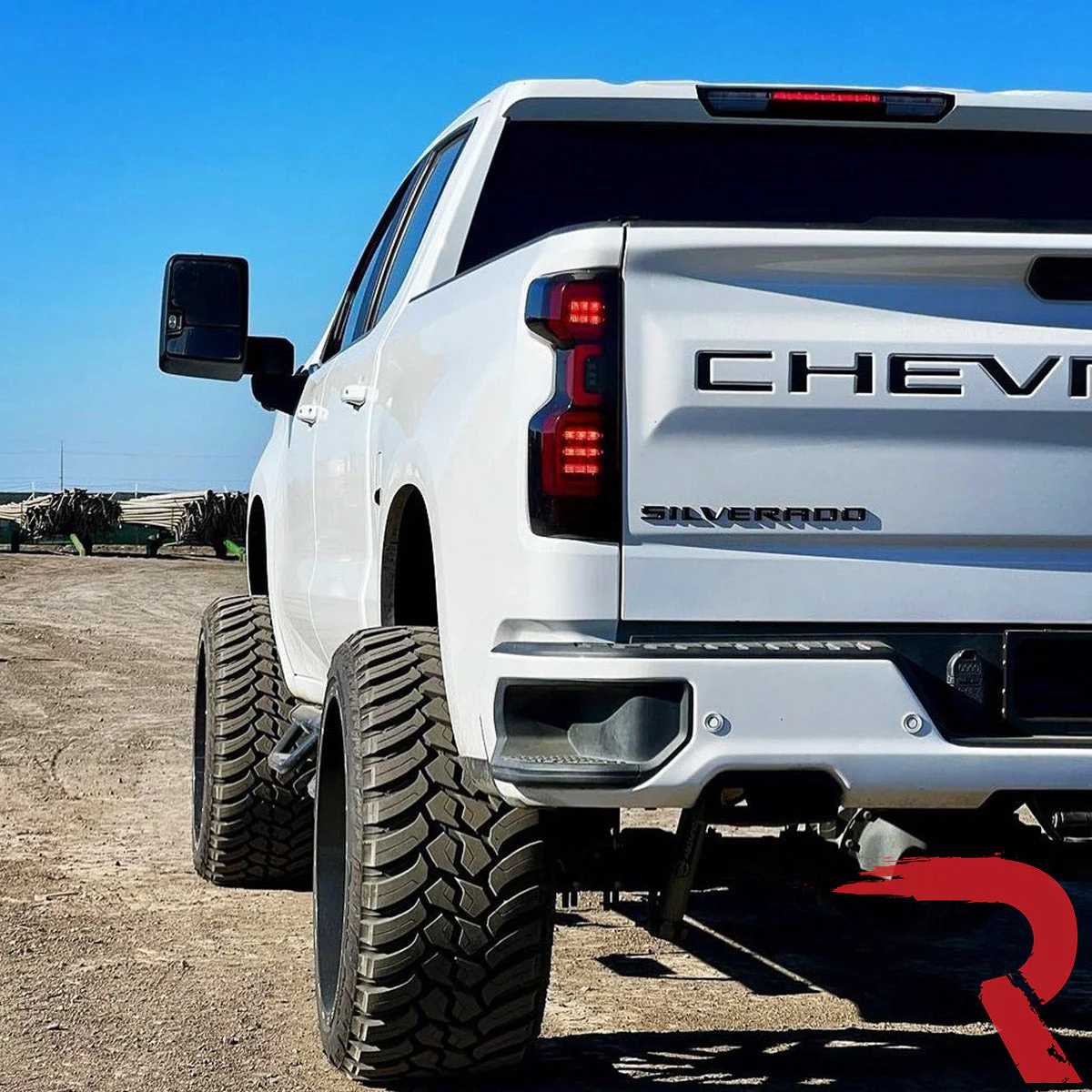 2019-2025 Chevy Silverado Smoked Scanning LED Tail Lights - Image 18