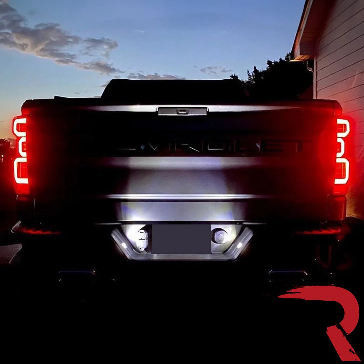 2019-2025 Chevy Silverado Smoked Scanning LED Tail Lights - Image 19