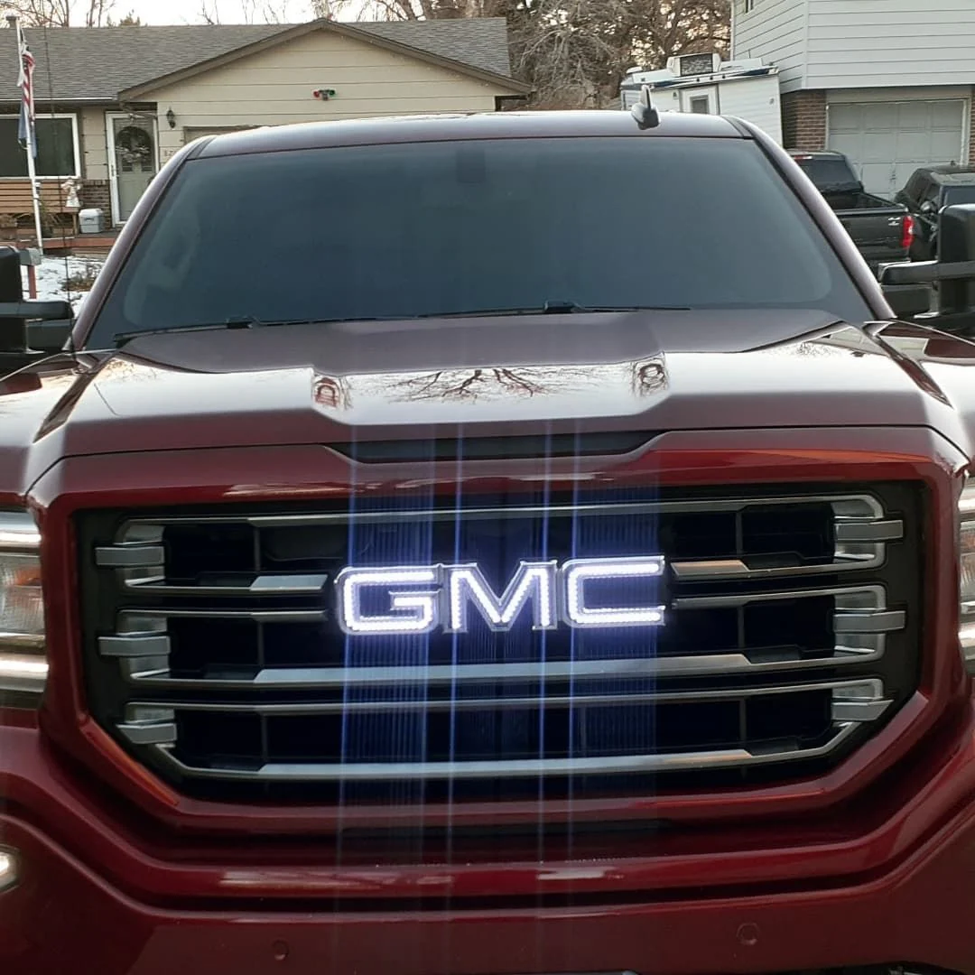 2007-2026+ GMC Sierra Yukon Canyon Illuminated RGBW LED Badge Emblem Logo - Image 14