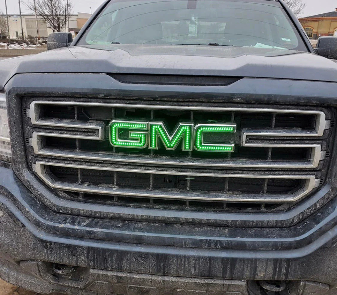 2007-2026+ GMC Sierra Yukon Canyon Illuminated RGBW LED Badge Emblem Logo - Image 19