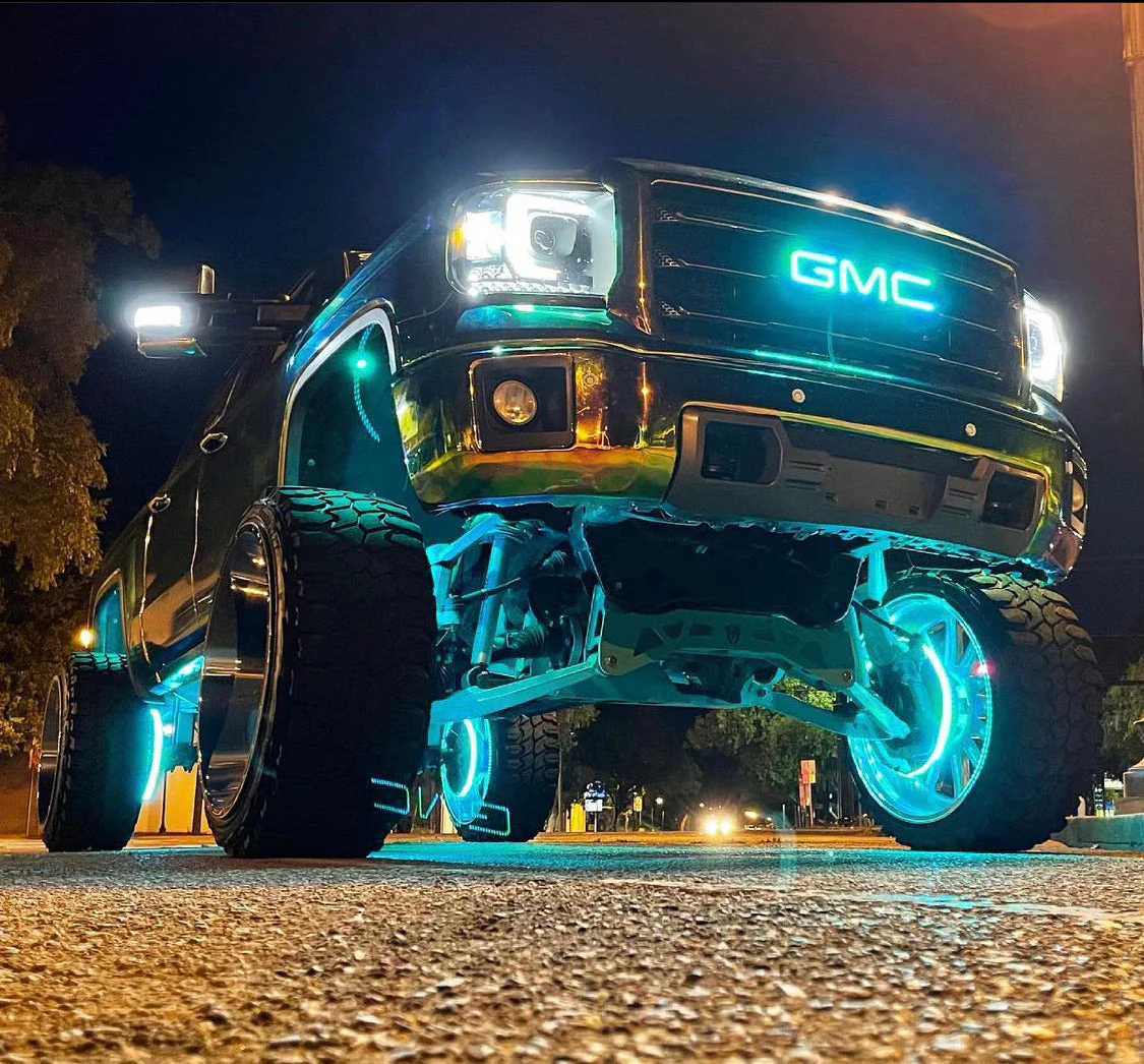 2007-2026+ GMC Sierra Yukon Canyon Illuminated RGBW LED Badge Emblem Logo - Image 25