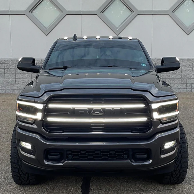 2019-2024 Ram 1500 Laramie LED Grill Accent Lights Bar Kit - Image 11