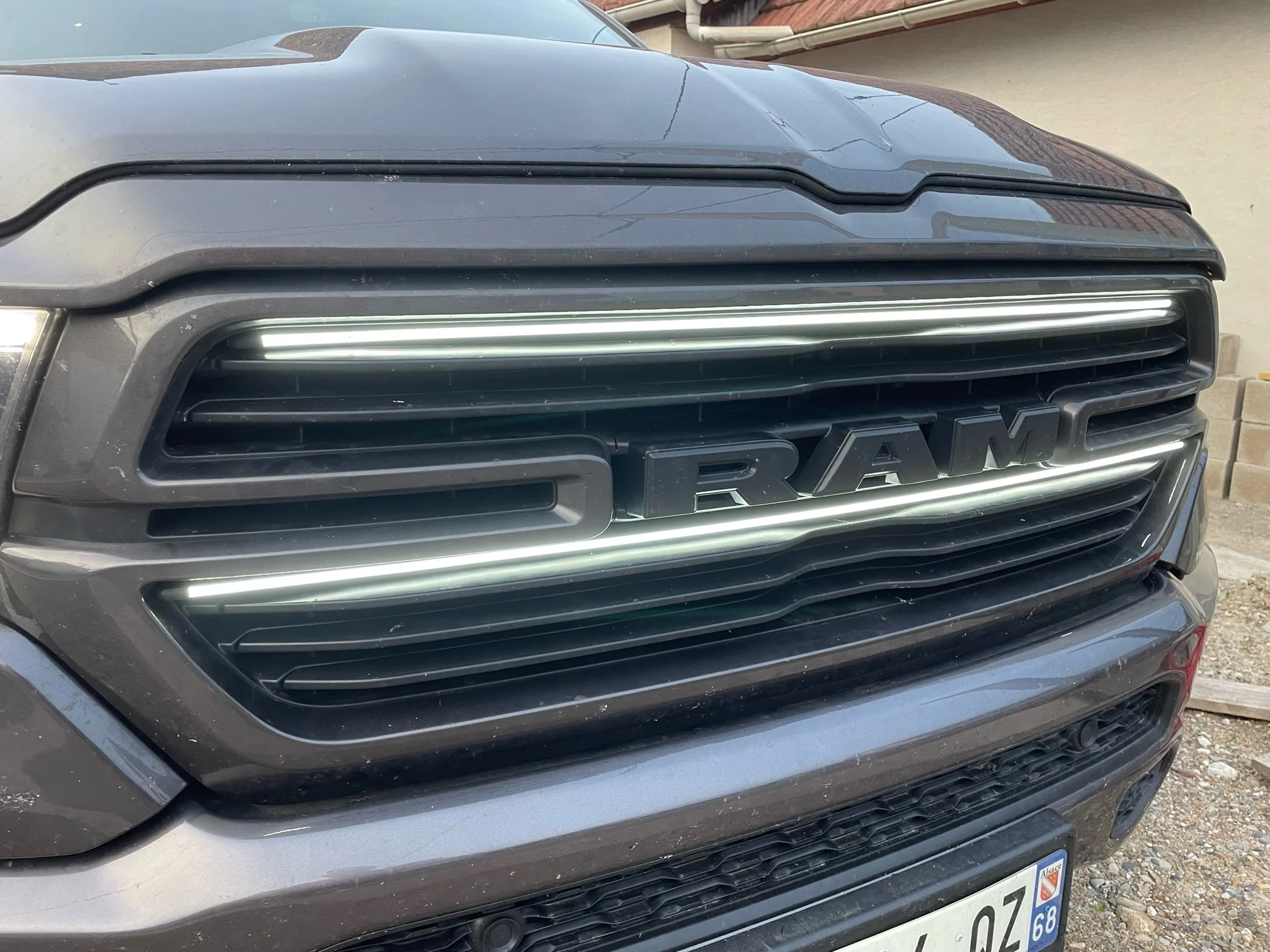 2019-2024 Ram 1500 Laramie LED Grill Accent Lights Bar Kit - Image 9