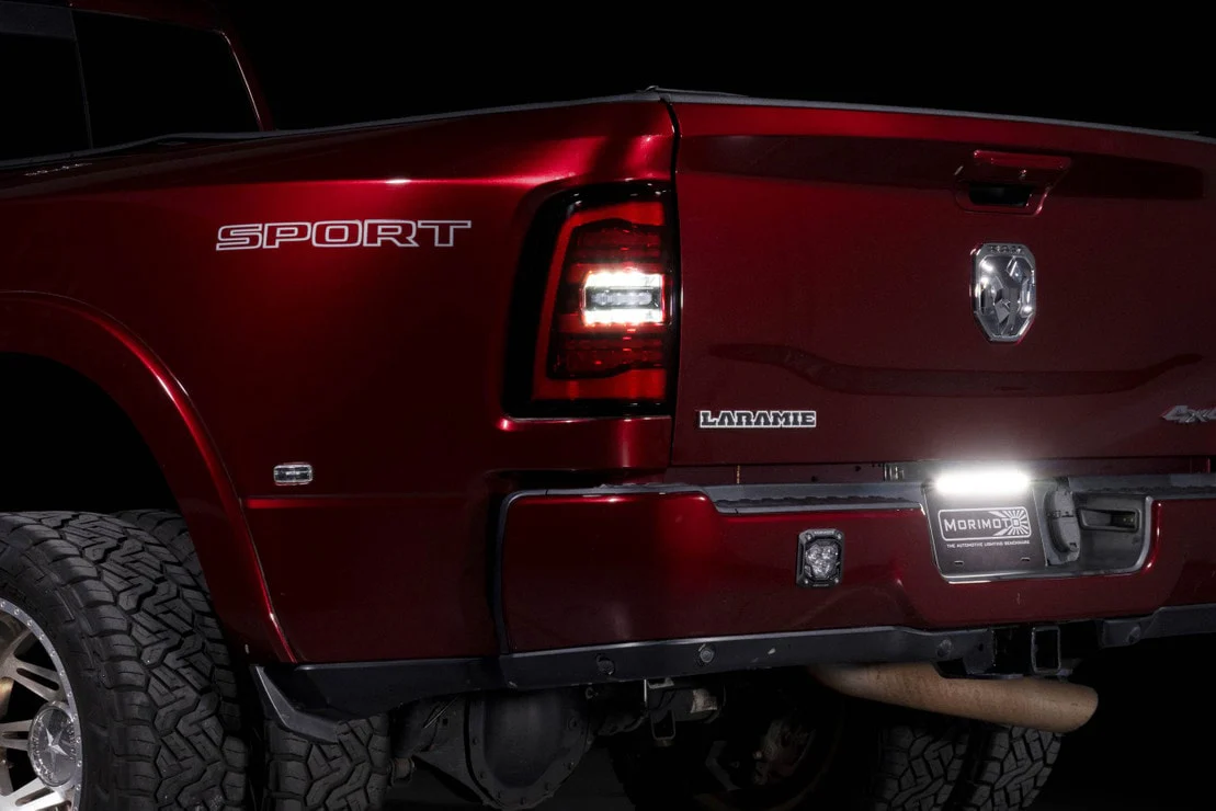 2019-2024 Ram HD 2500 Red Smoked XB LED Tail Lights - Image 17