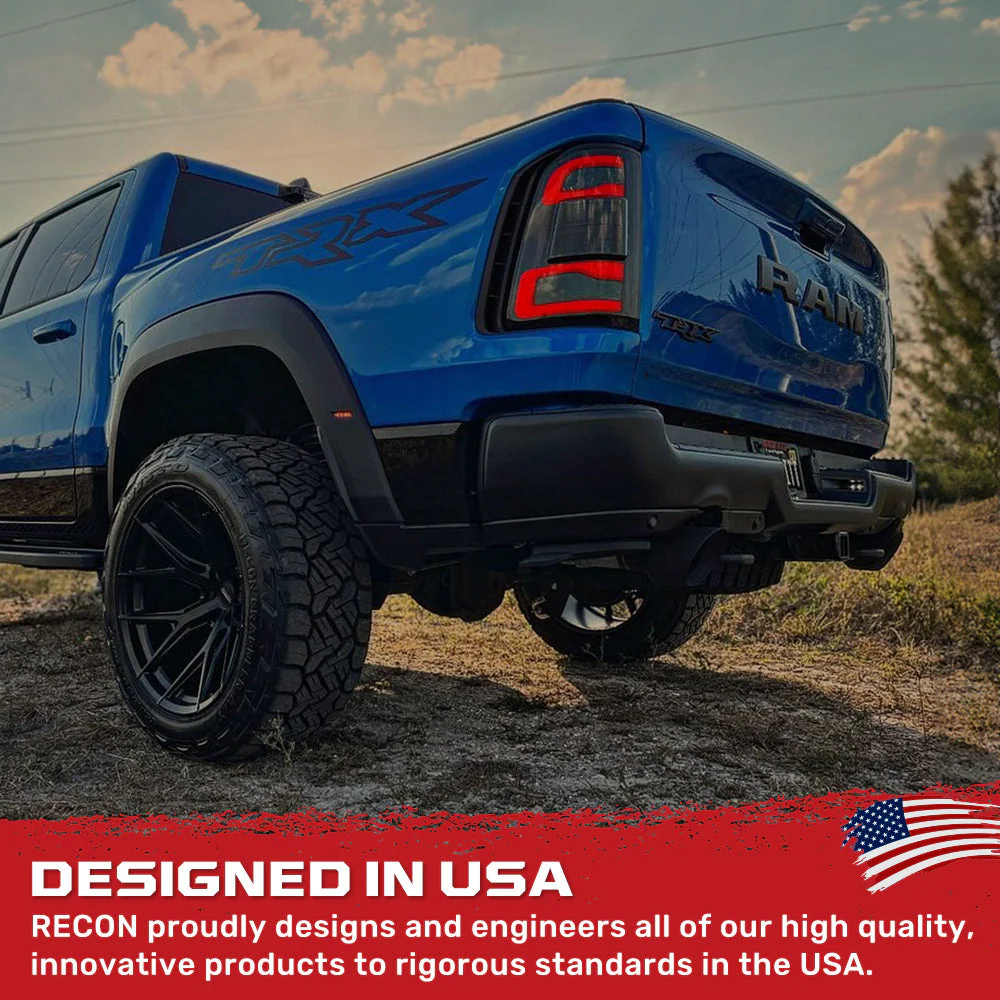 2019-2024 Ram 1500 & TRX Smoked Scanning LED Tail Lights - Image 13