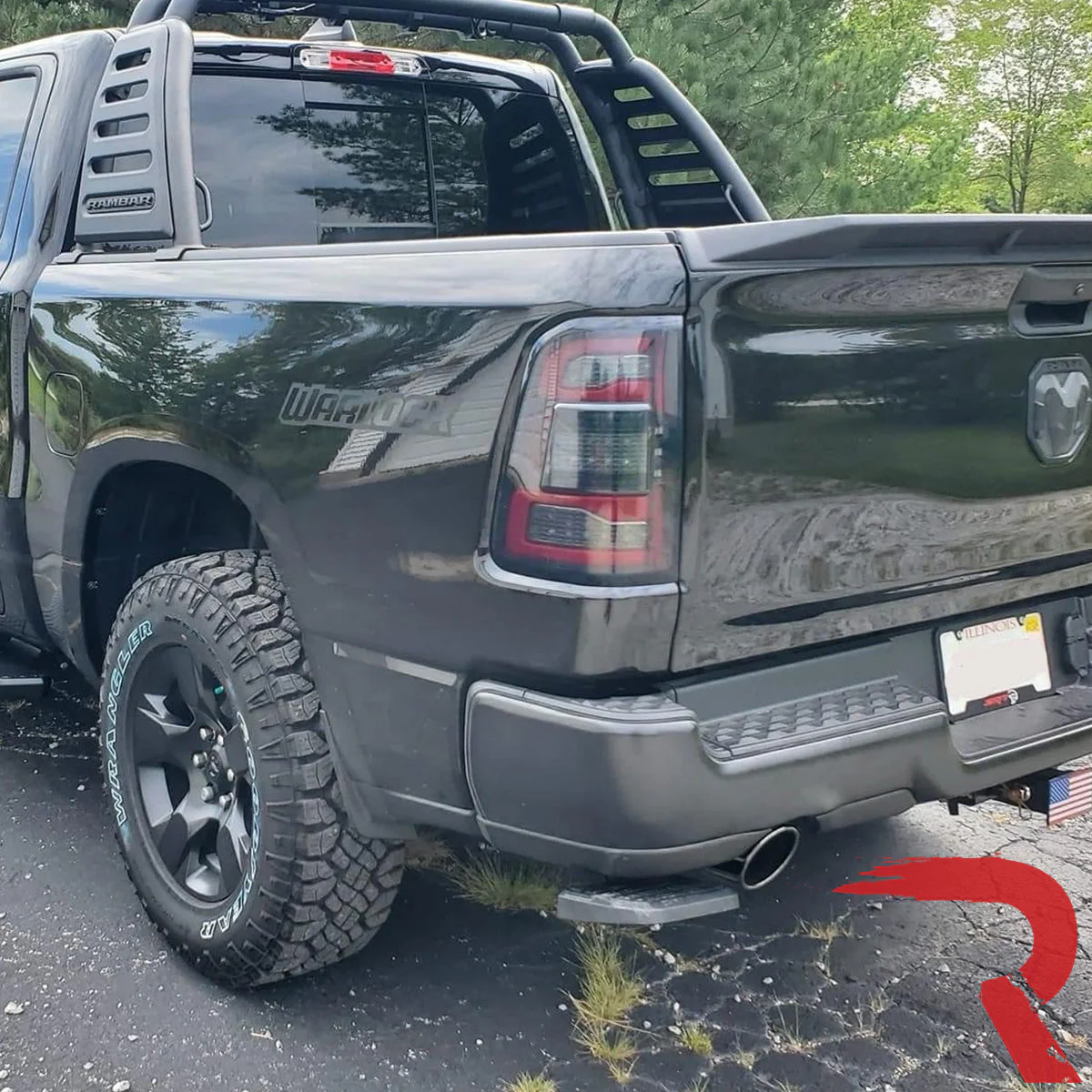 2019-2024 Ram 1500 & TRX Smoked Scanning LED Tail Lights - Image 14