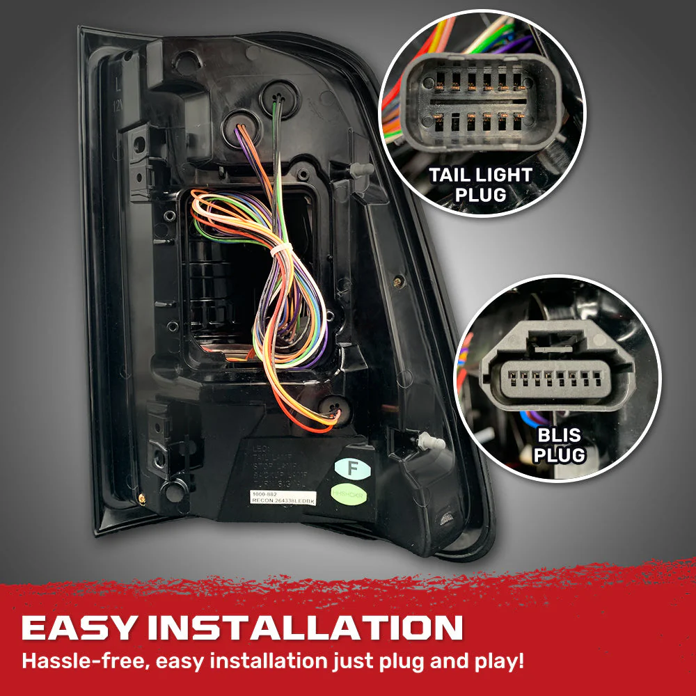 2019-2024 Ram 1500 & TRX Smoked Scanning LED Tail Lights - Image 15