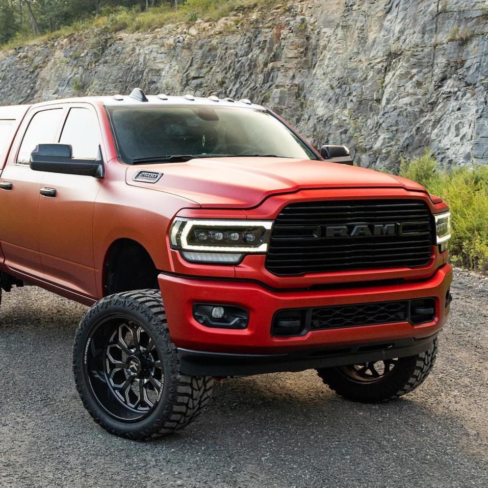 2019-2024 Ram HD NOVA-Series Quad LED Projector Headlights - Image 4