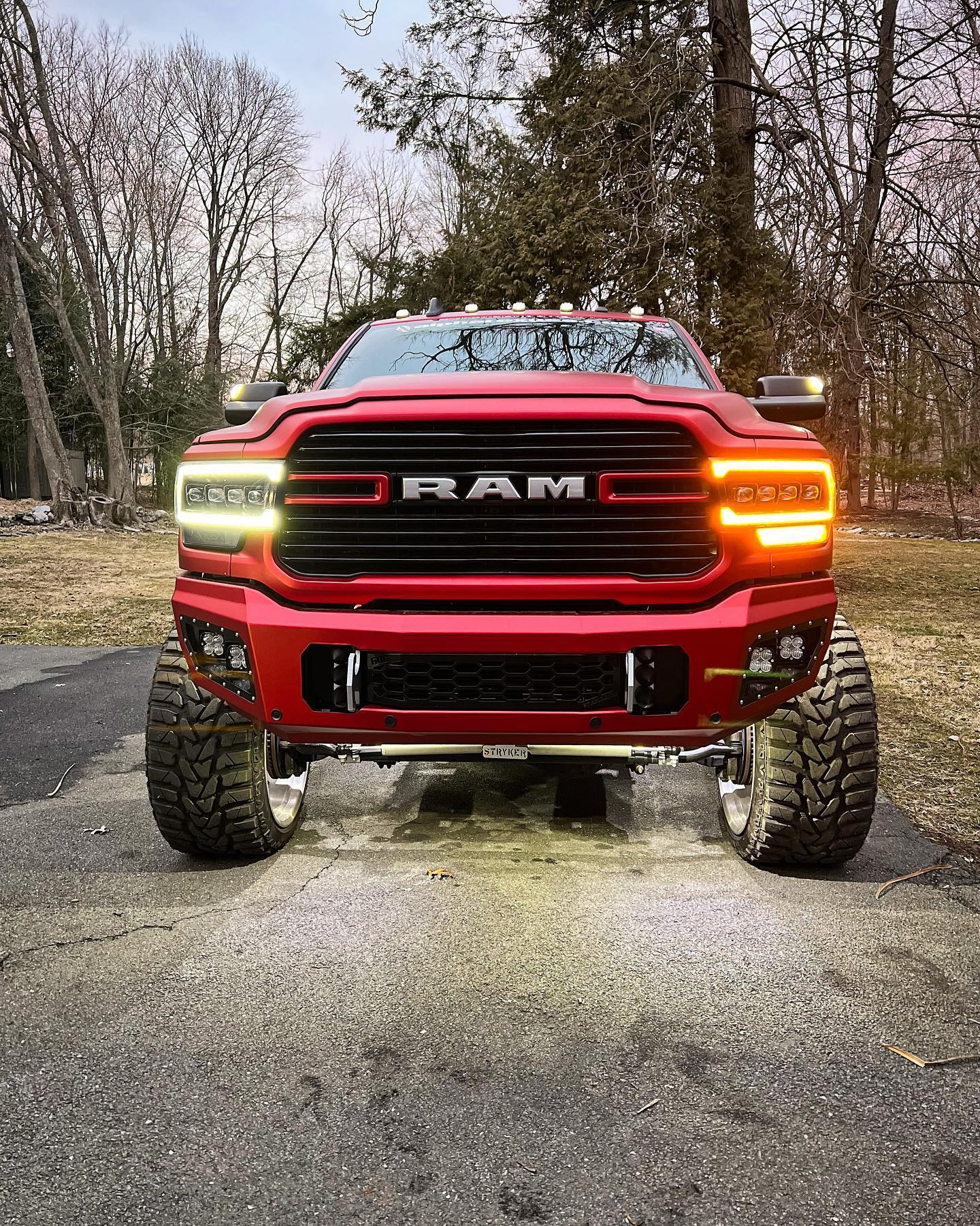 2019-2024 Ram HD NOVA-Series Quad LED Projector Headlights - Image 7