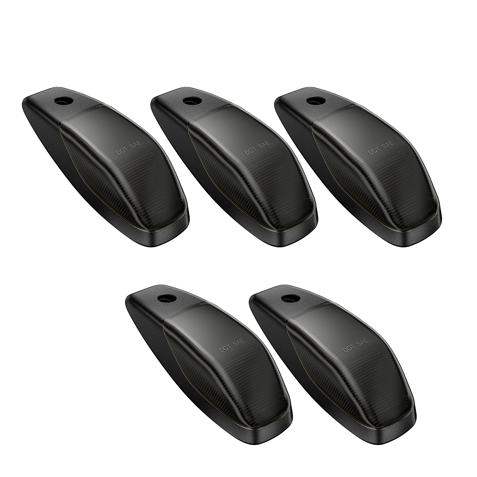 2019-2026 Ram HD Clear Smoked White Amber LED Roof Cab Lights - Image 12