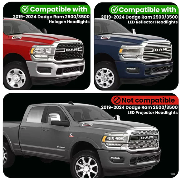 2019-2024 Ram HD DRL/Parking/Turn Headlight Power Harness - Image 3