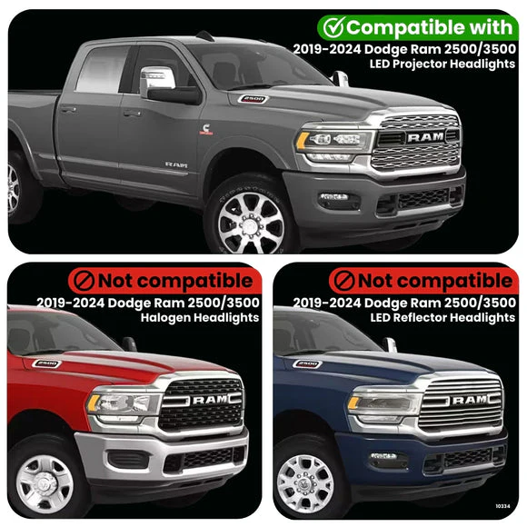 2019-2024 Ram HD DRL/Parking/Turn Headlight Power Harness - Image 4