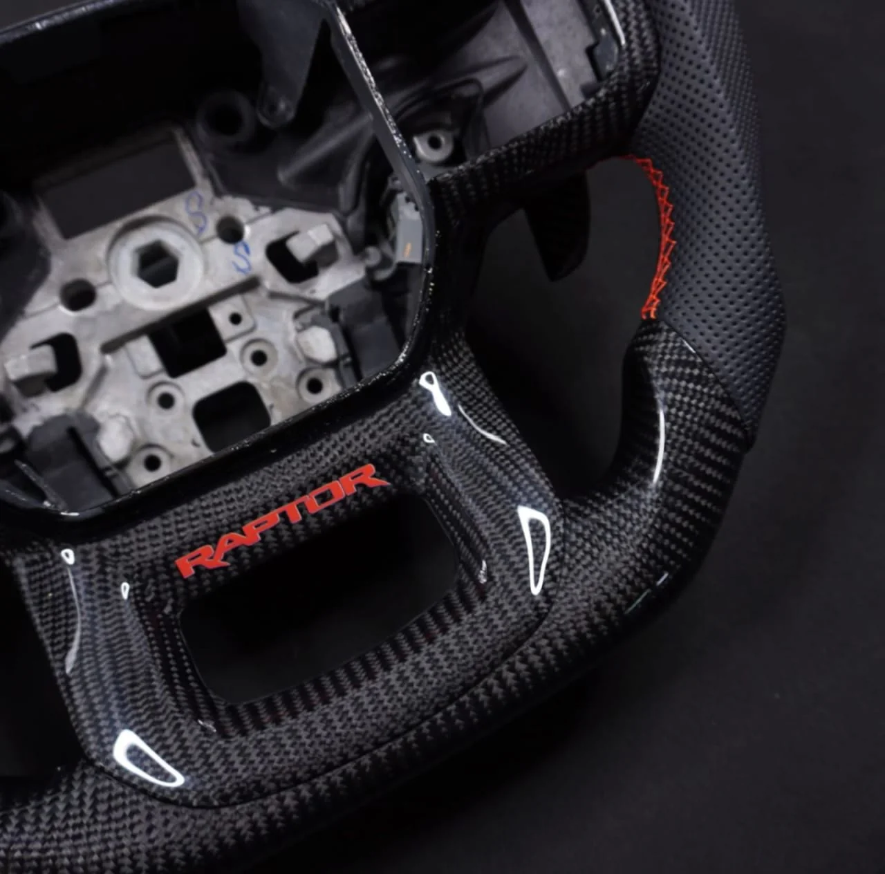 2021-2026+ Ford F150 & Raptor Custom Carbon Fiber LED Steering Wheel - Image 84