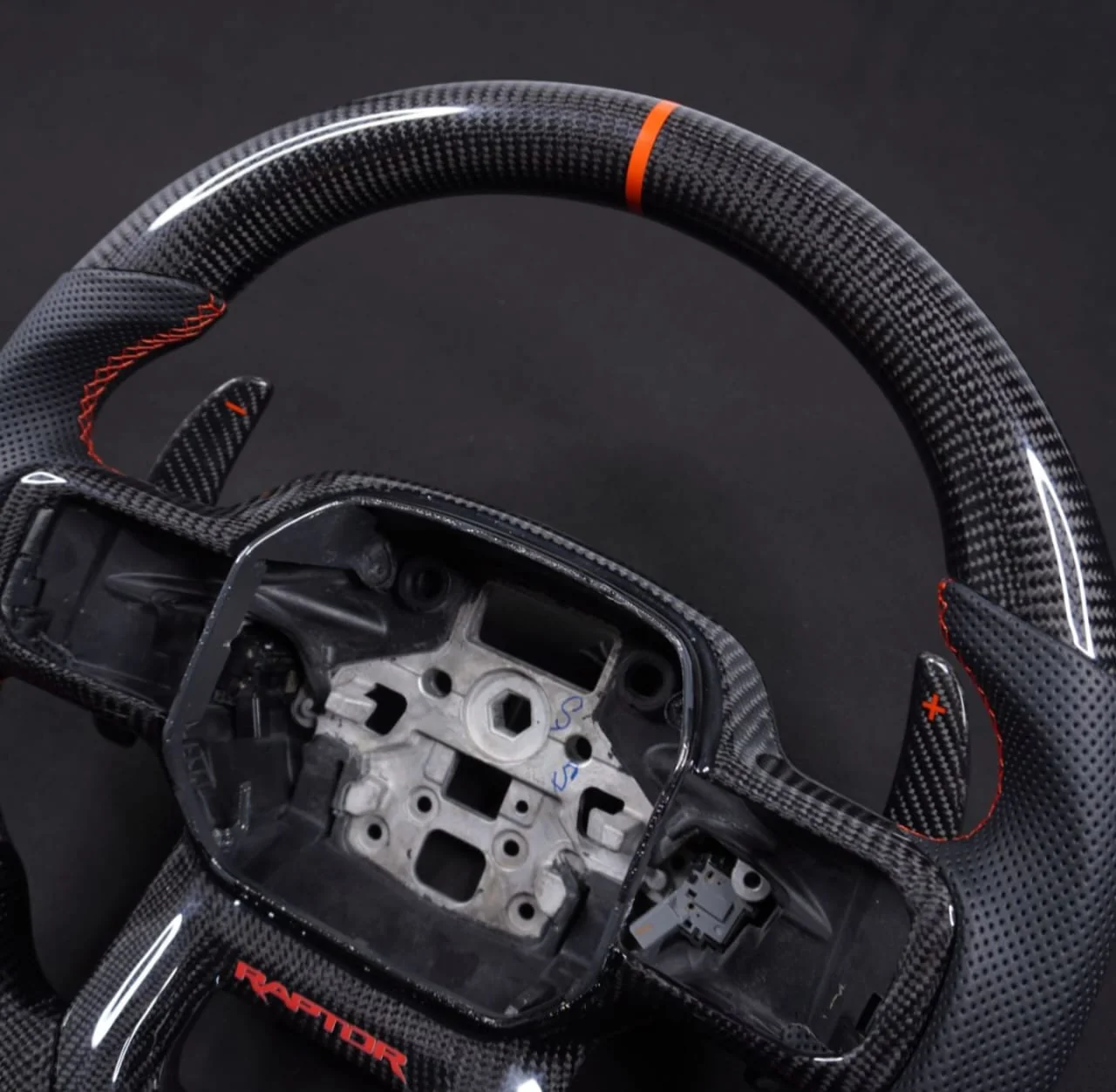 2021-2026+ Ford F150 & Raptor Custom Carbon Fiber LED Steering Wheel - Image 86