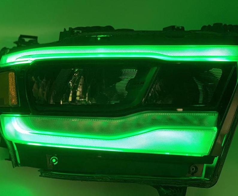 2019-2024 Ram 1500 RGBW LED DRL Boards (Laramie Rebel Big Horn) - Image 5