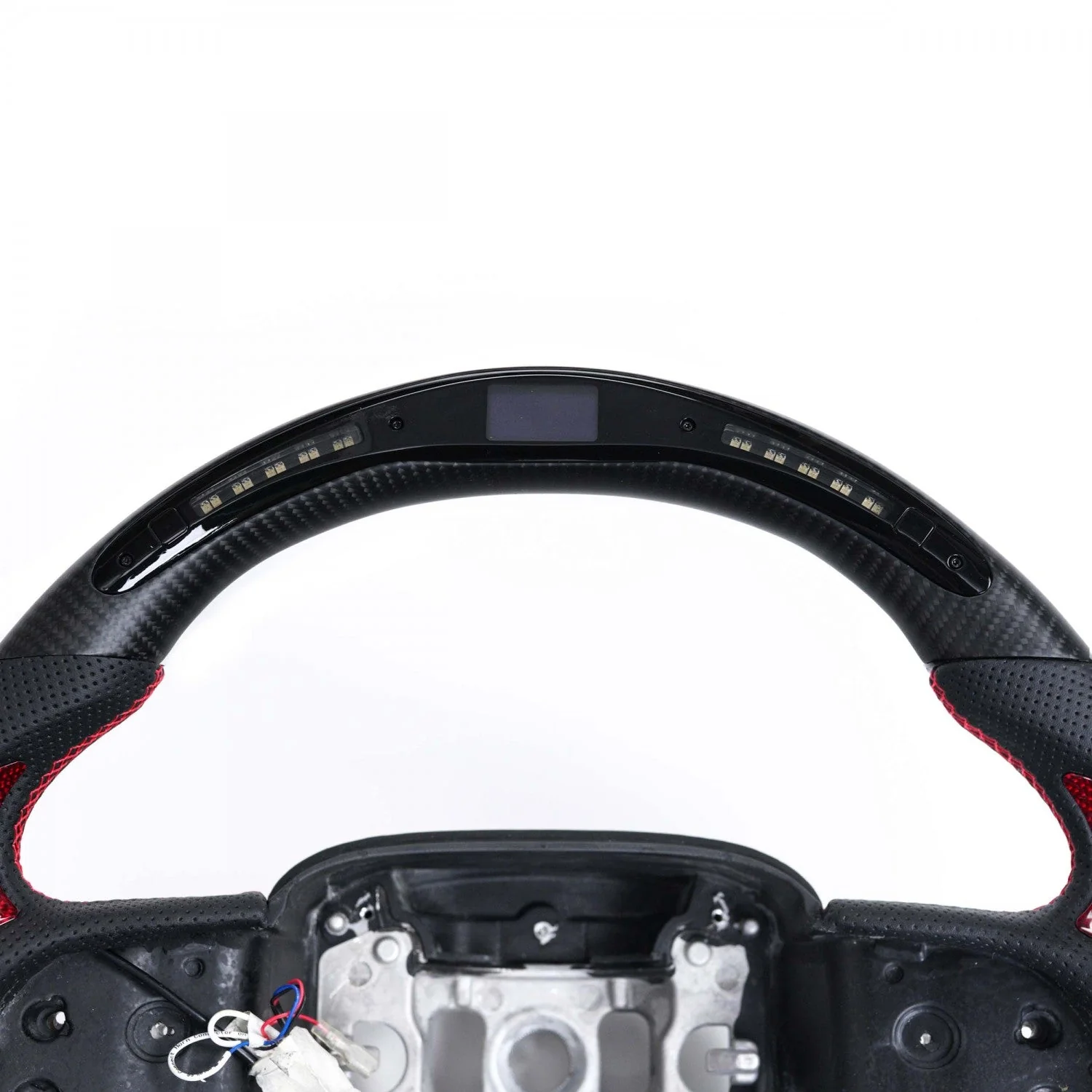 2014-2021 Jeep Trackhawk SRT Custom Carbon Fiber Steering Wheel w/ LED RPM Display - Image 90