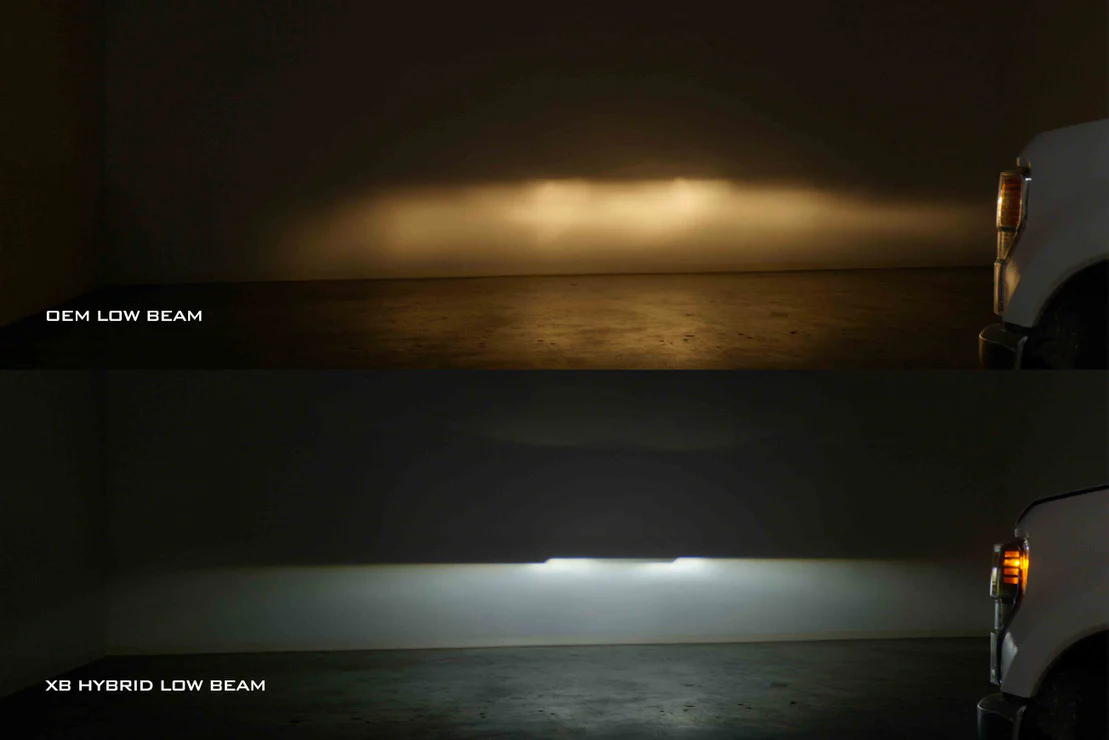 2020-2022 Ford F250 Super Duty XB LED HYBRID DRL Projector Headlights - Image 10