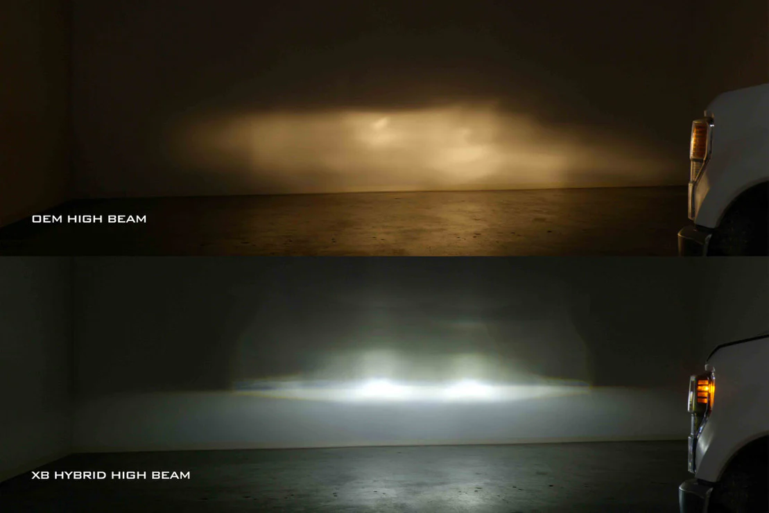 2020-2022 Ford F250 Super Duty XB LED HYBRID DRL Projector Headlights - Image 11