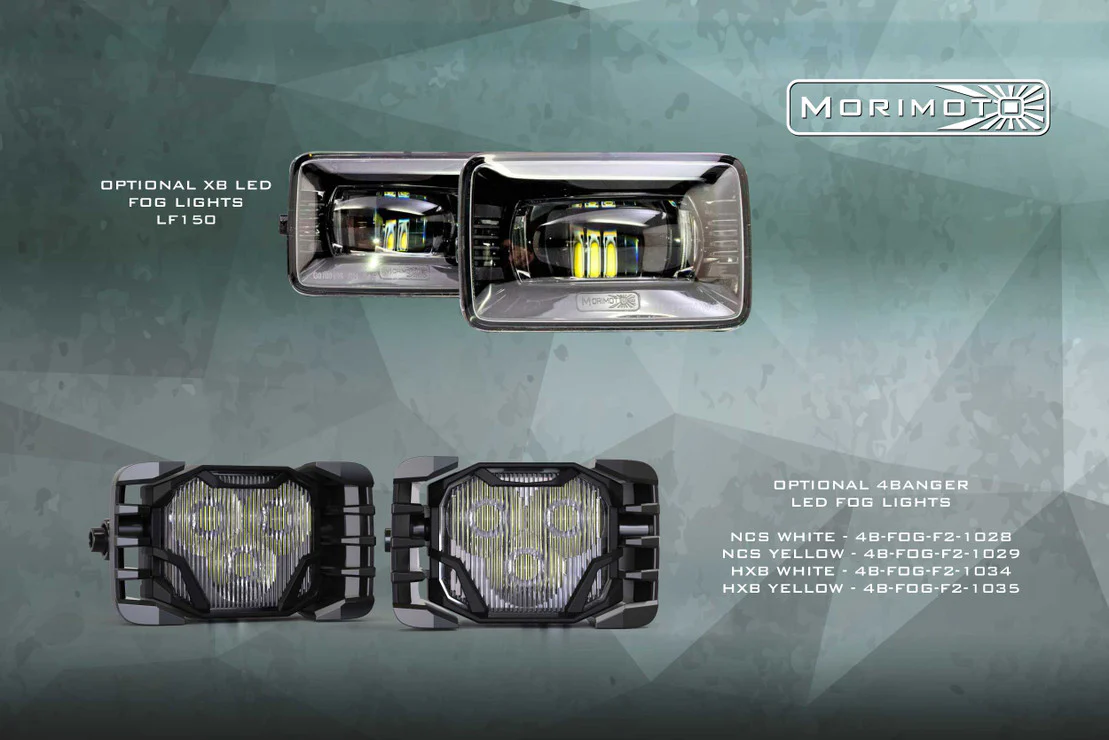 2020-2022 Ford F250 Super Duty XB LED HYBRID DRL Projector Headlights - Image 12