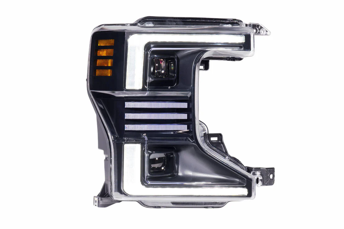 2020-2022 Ford F250 Super Duty XB LED HYBRID DRL Projector Headlights - Image 6