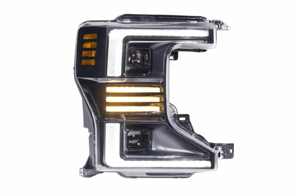 2020-2022 Ford F250 Super Duty XB LED HYBRID DRL Projector Headlights - Image 9