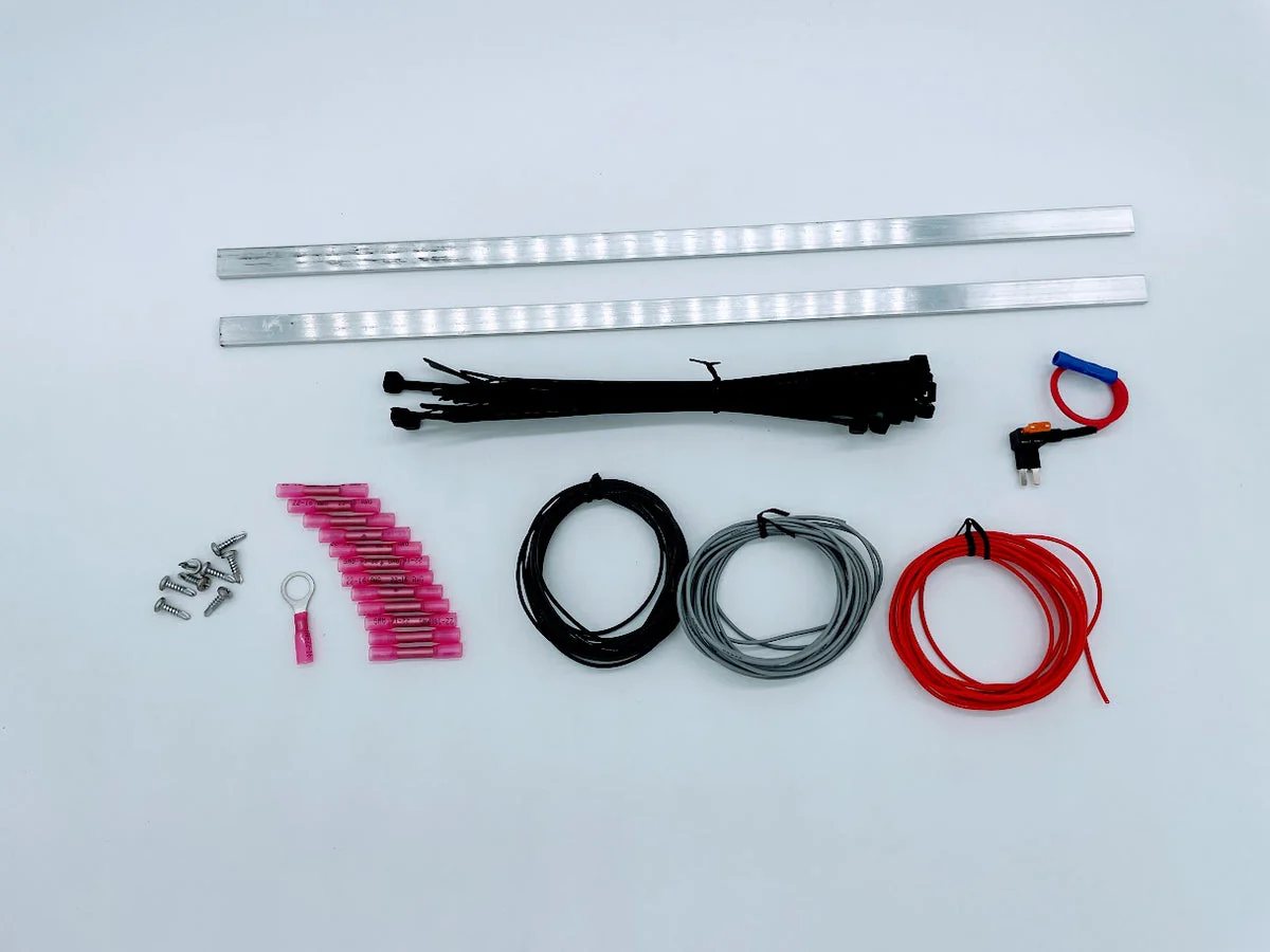 2020-2022 Ford Super Duty F250 Scanning LED Center Grill Accent Lights Kit - Image 10