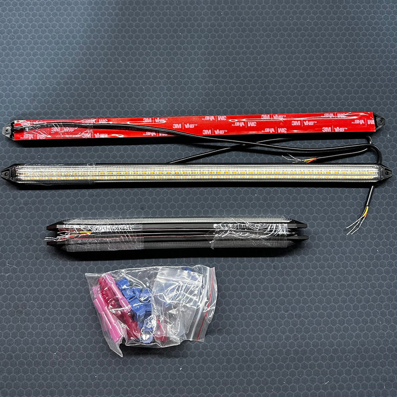 2020-2022 Ford Super Duty F250 Scanning LED Center Grill Accent Lights Kit - Image 4