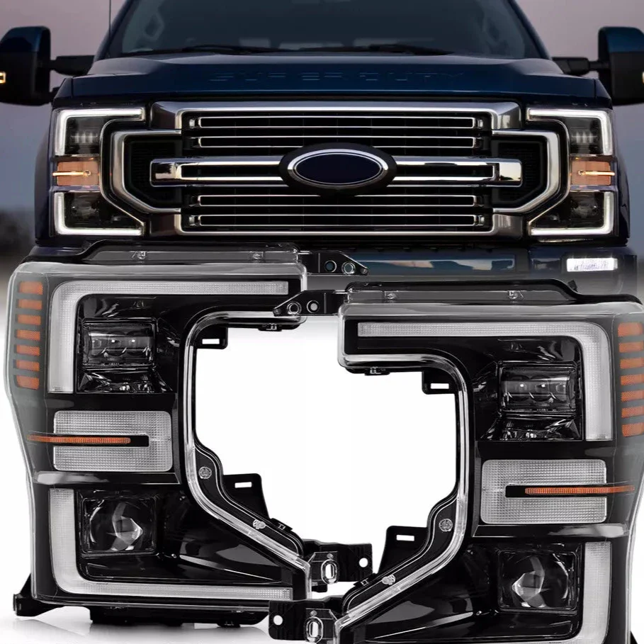 2017-2019 to 2020-2022 Ford Super Duty LED Headlight Conversion Harness Kit - Image 5