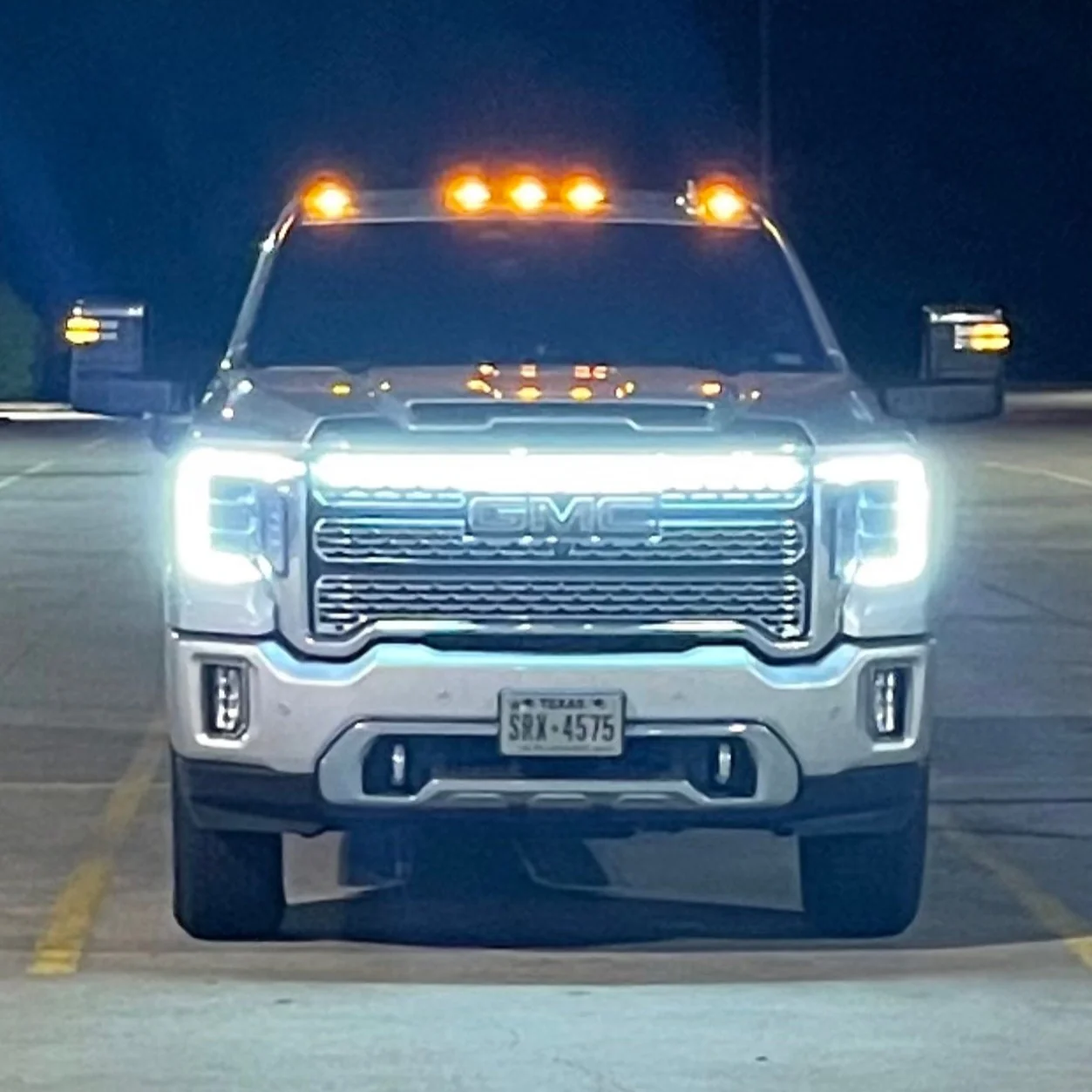 2020-2023 GMC Sierra HD 2500 LED Grill Accent Light Bar Kit - Image 13