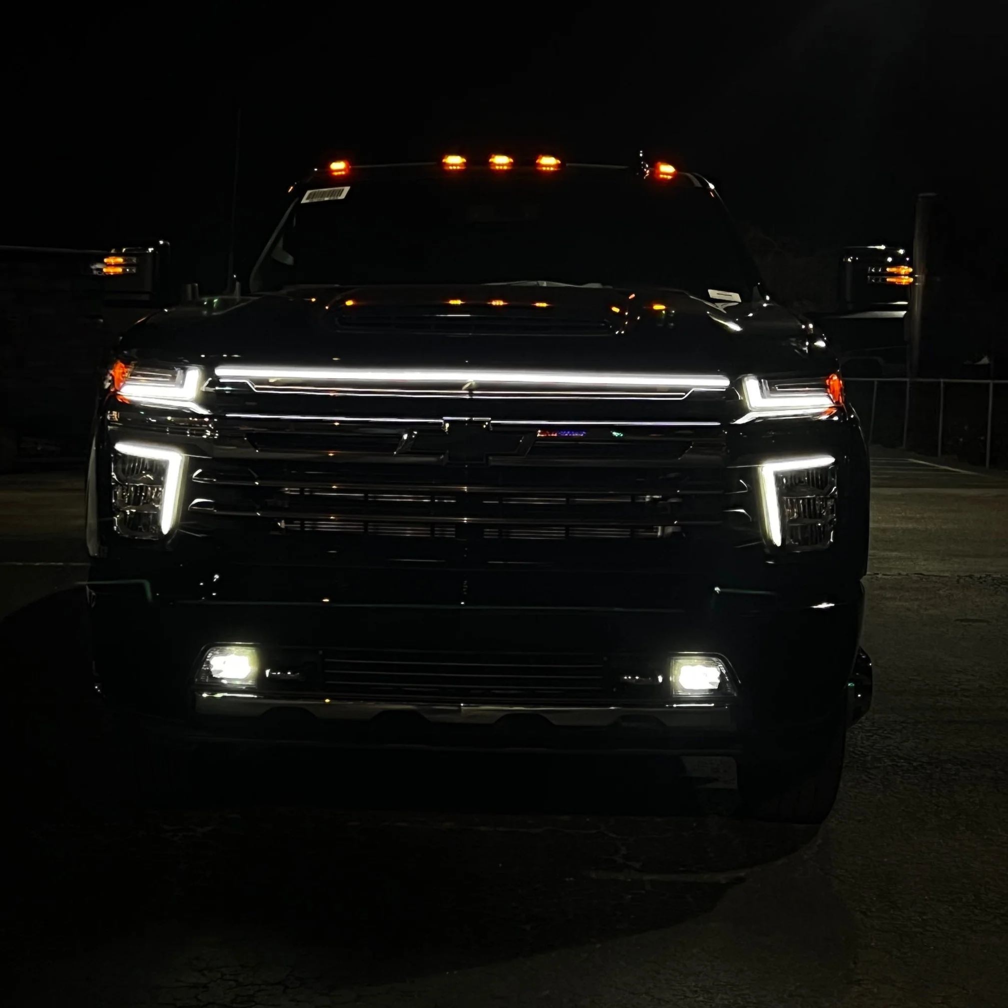 2020-2023 Chevrolet Silverado HD 2500 LED Grill Accent Light Bar Kit - Image 8