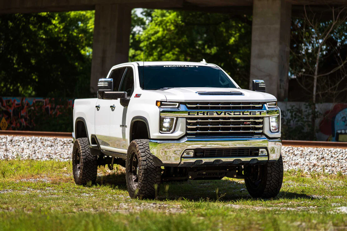 2020-2024 Chevrolet Silverado 2500 3500 HD LED DRL Projector Replacement Headlights - Image 4