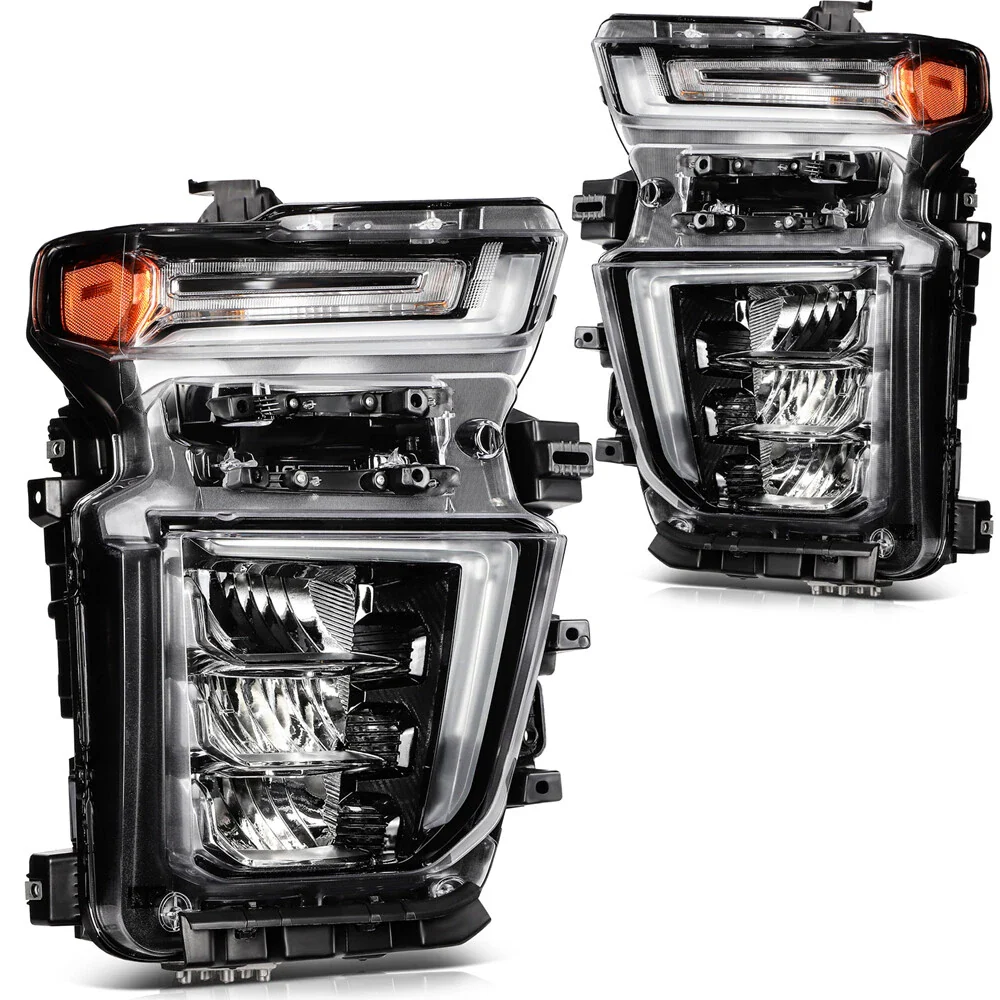 2020-2023 Chevy Silverado HD 2500 LED Headlight Conversion Harness Kit (Pair) - Image 3