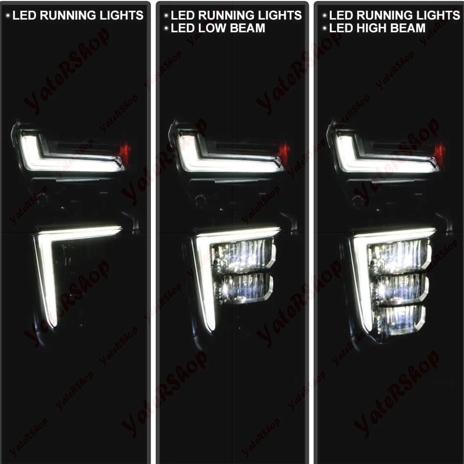 2020-2023 Chevy Silverado HD 2500 LED Headlight Conversion Harness Kit (Pair) - Image 5