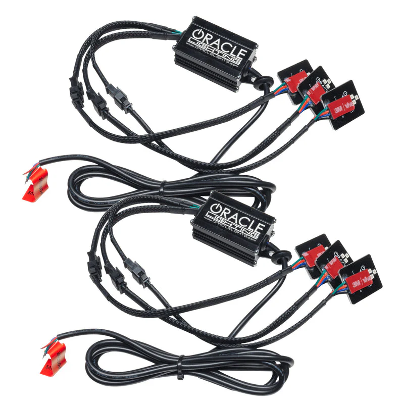 2020-2023 GMC Sierra HD 2500/3500 RGBW LED DRL Boards Kit - Image 4