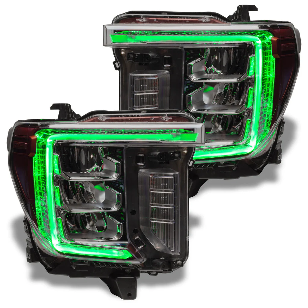 2020-2023 GMC Sierra HD 2500/3500 RGBW LED DRL Boards Kit - Image 5