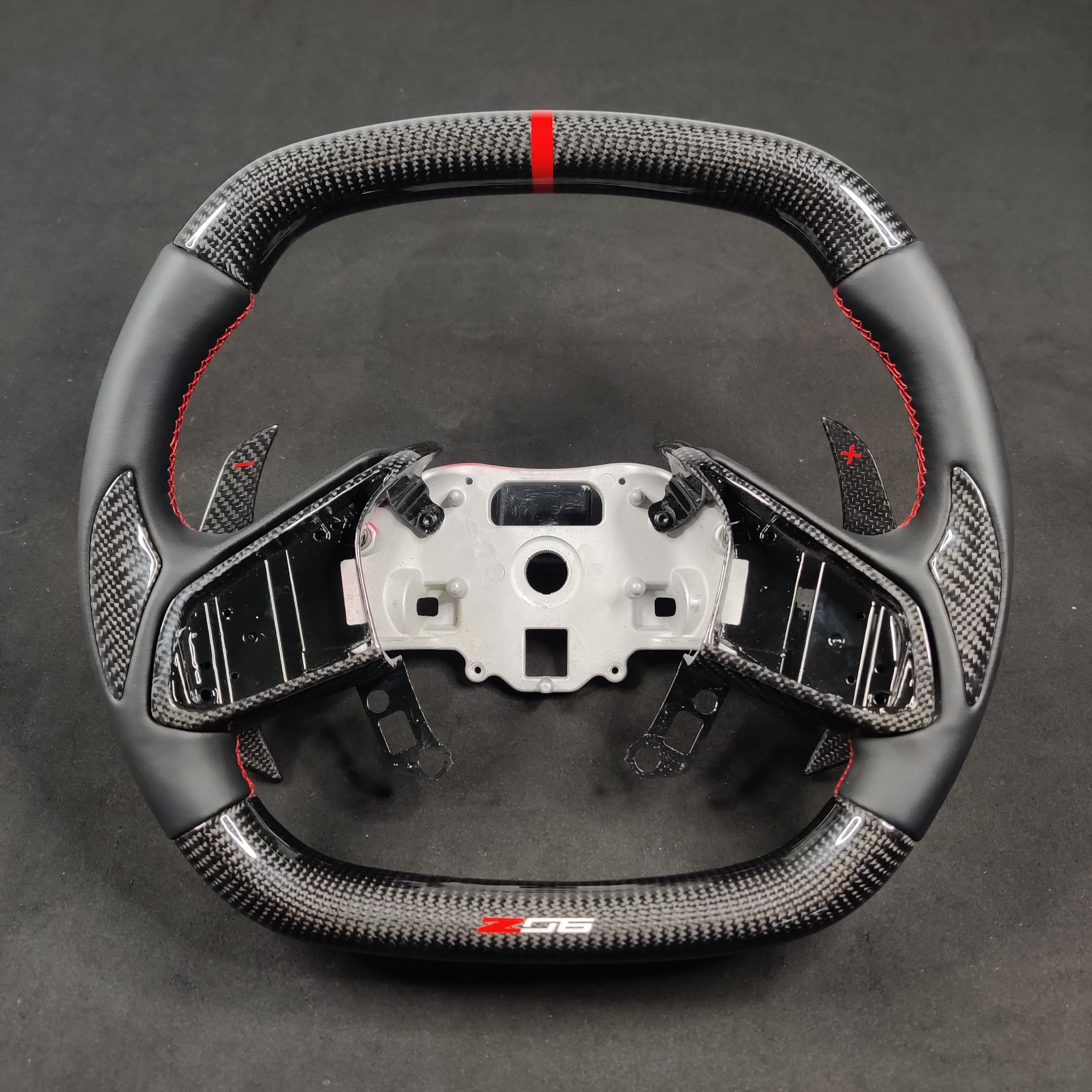 2020-2026+ Chevrolet C8 Corvette Custom Carbon Fiber Steering Wheel - Image 10