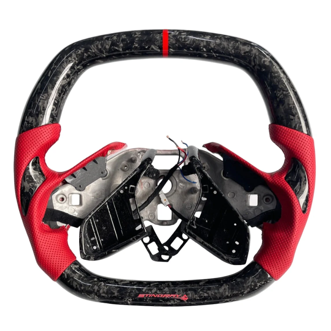 2020-2026+ Chevrolet C8 Corvette Custom Carbon Fiber Steering Wheel - Image 12