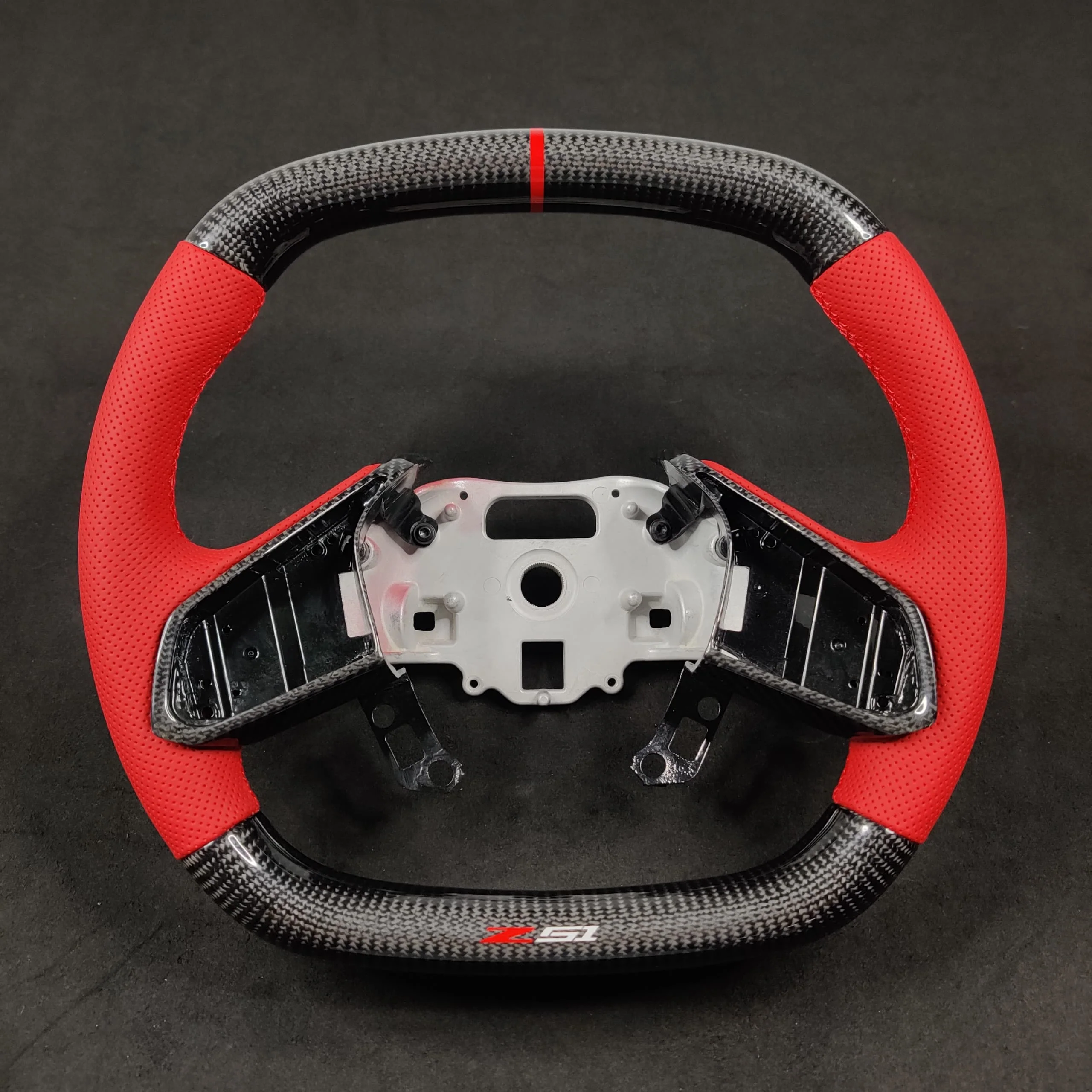 2020-2026+ Chevrolet C8 Corvette Custom Carbon Fiber Steering Wheel - Image 13