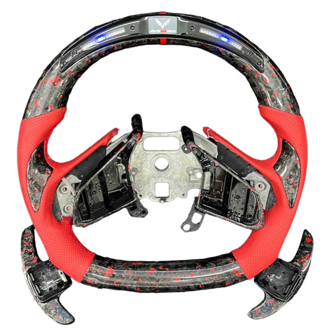 2020-2026+ Chevrolet C8 Corvette Custom Carbon Fiber Steering Wheel - Image 14