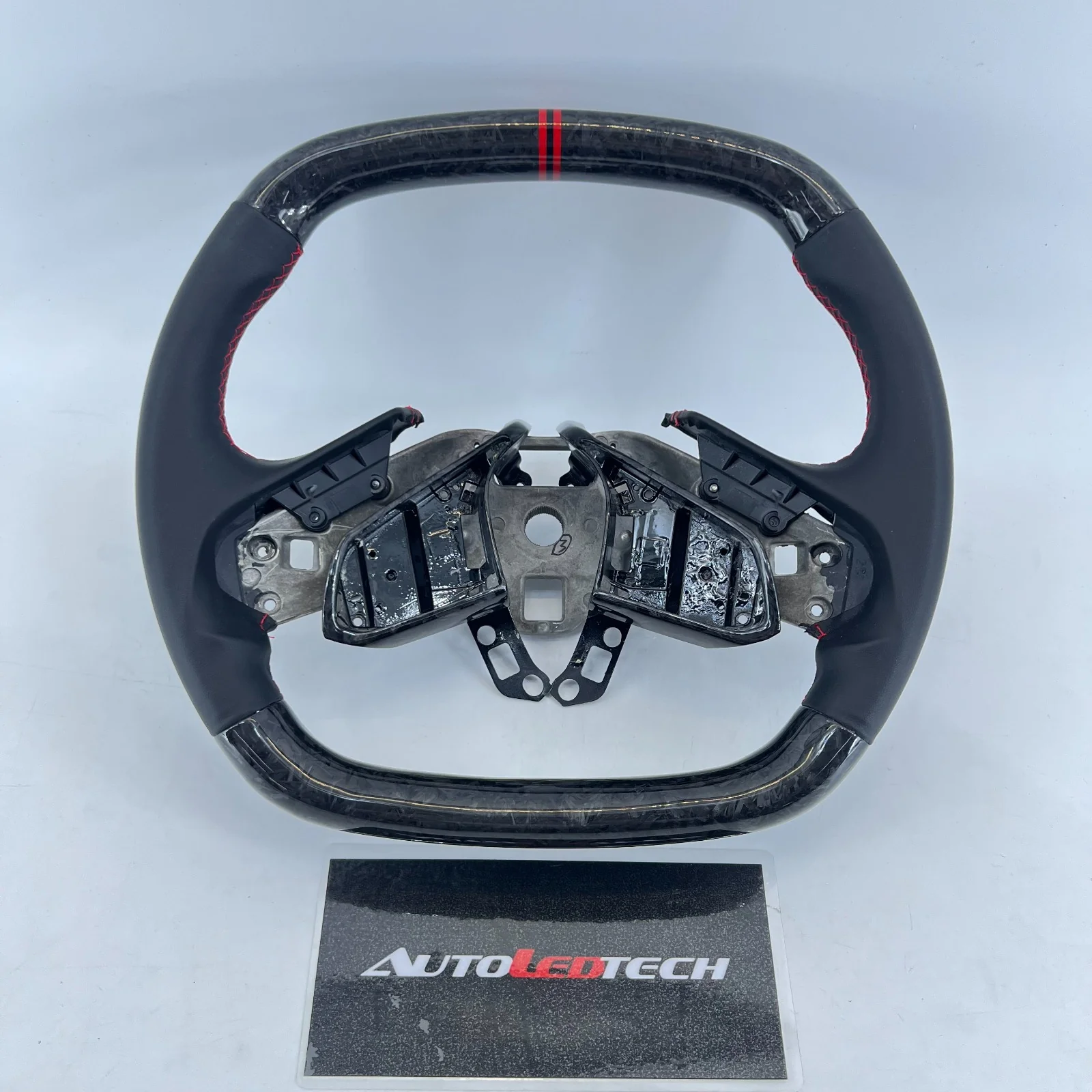 2020-2026+ Chevrolet C8 Corvette Custom Carbon Fiber Steering Wheel - Image 17