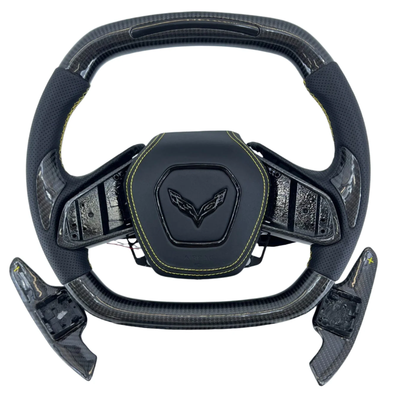 2020-2026+ Chevrolet C8 Corvette Custom Carbon Fiber Steering Wheel - Image 28