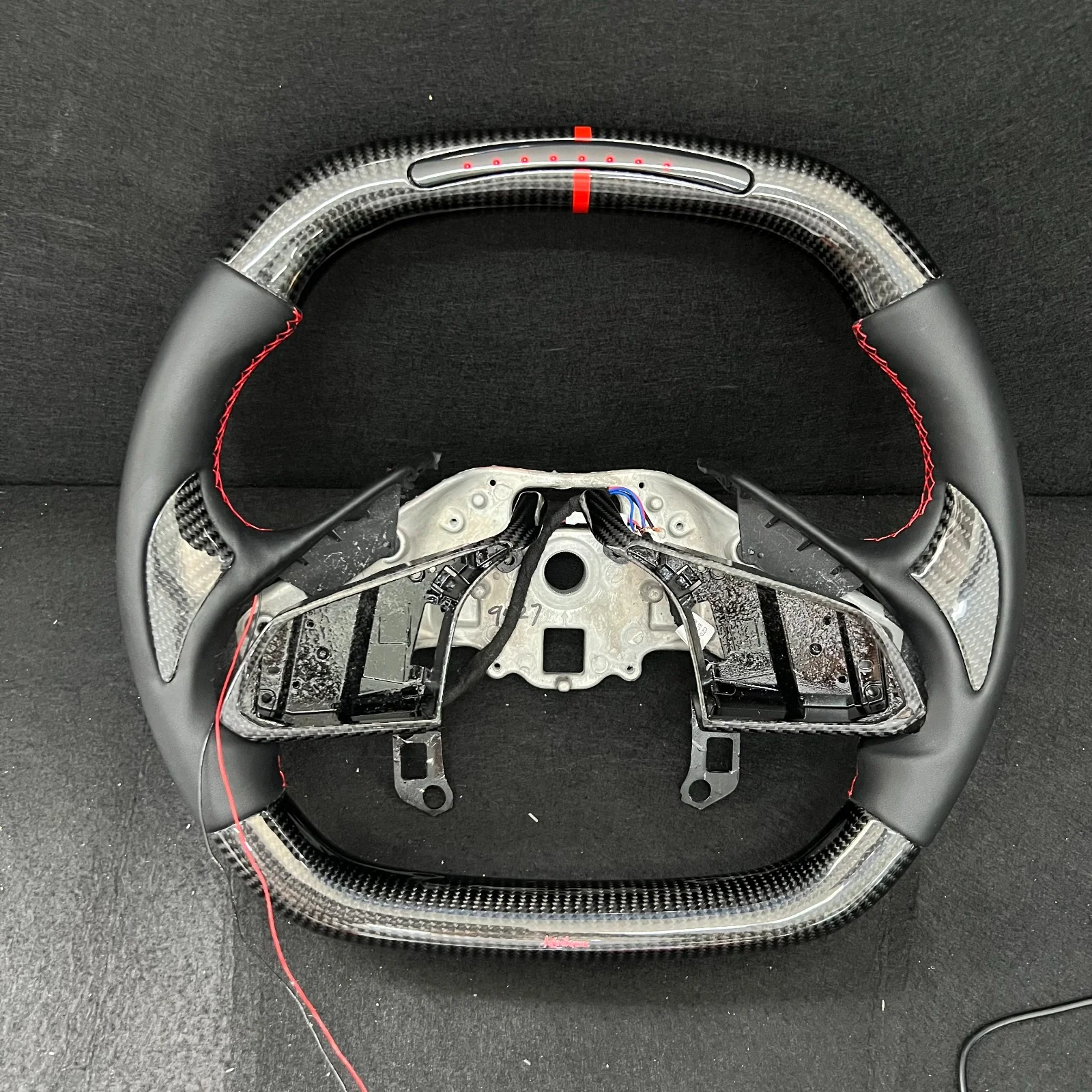 2020-2026+ Chevrolet C8 Corvette Custom Carbon Fiber Steering Wheel - Image 30