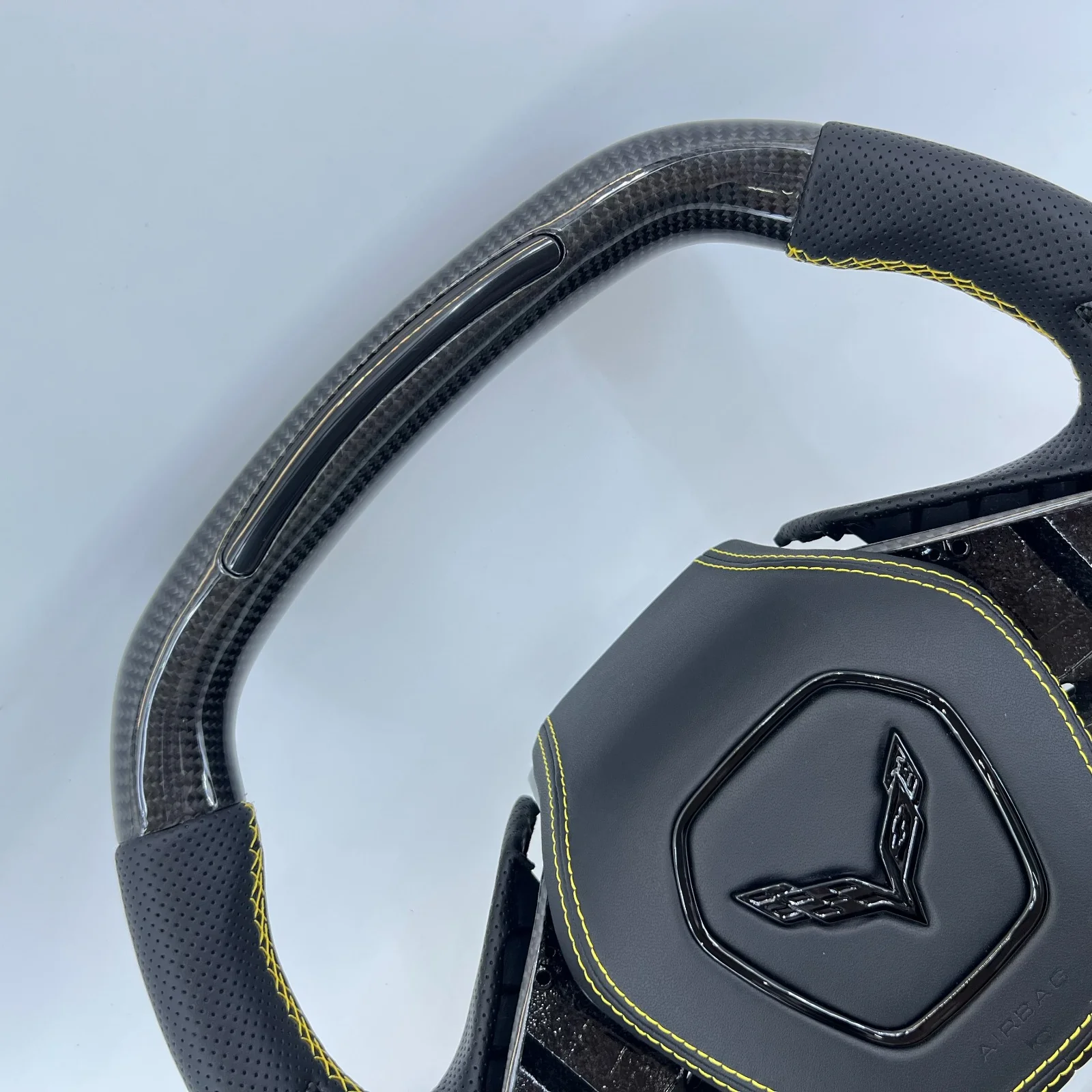 2020-2026+ Chevrolet C8 Corvette Custom Carbon Fiber Steering Wheel - Image 31