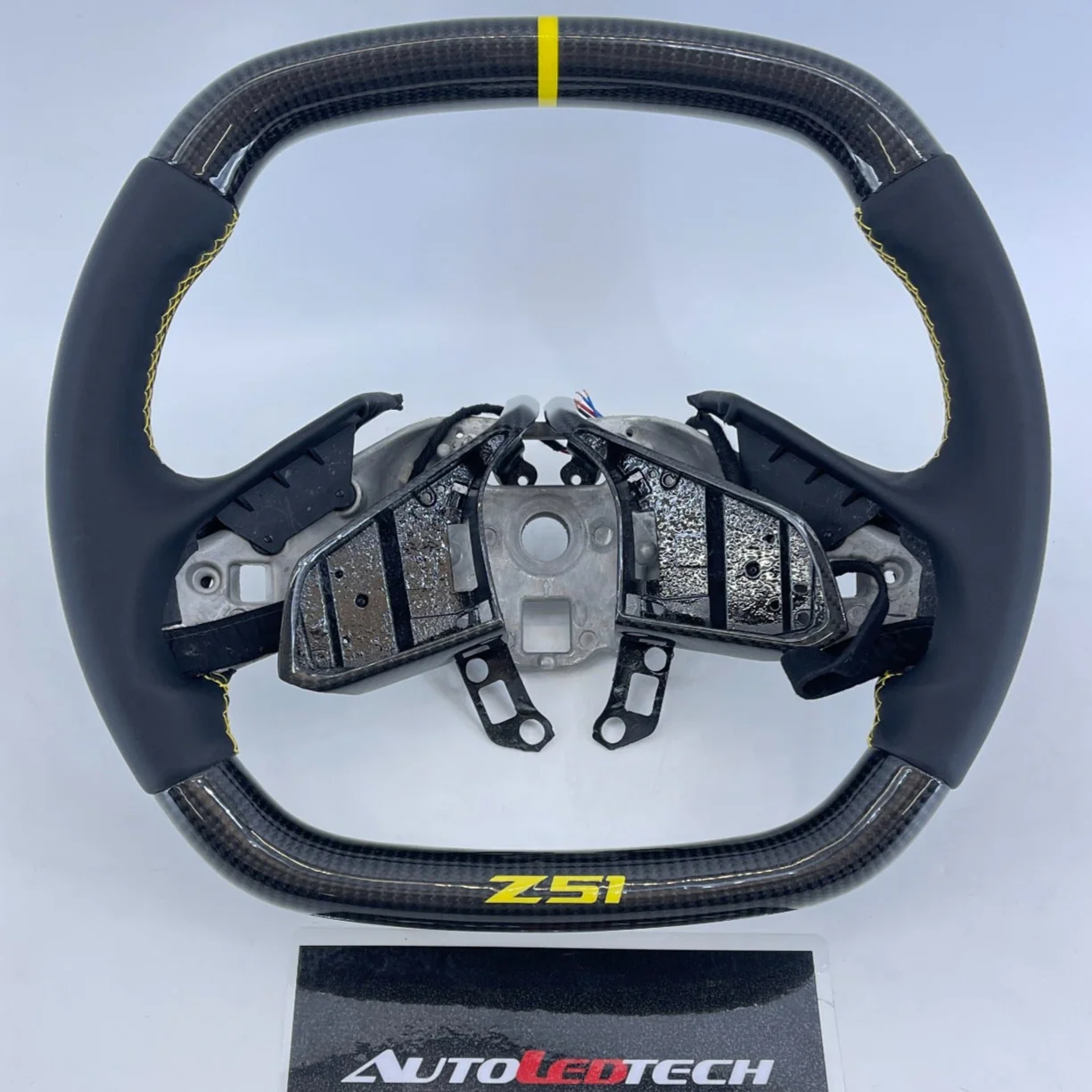 2020-2026+ Chevrolet C8 Corvette Custom Carbon Fiber Steering Wheel - Image 35