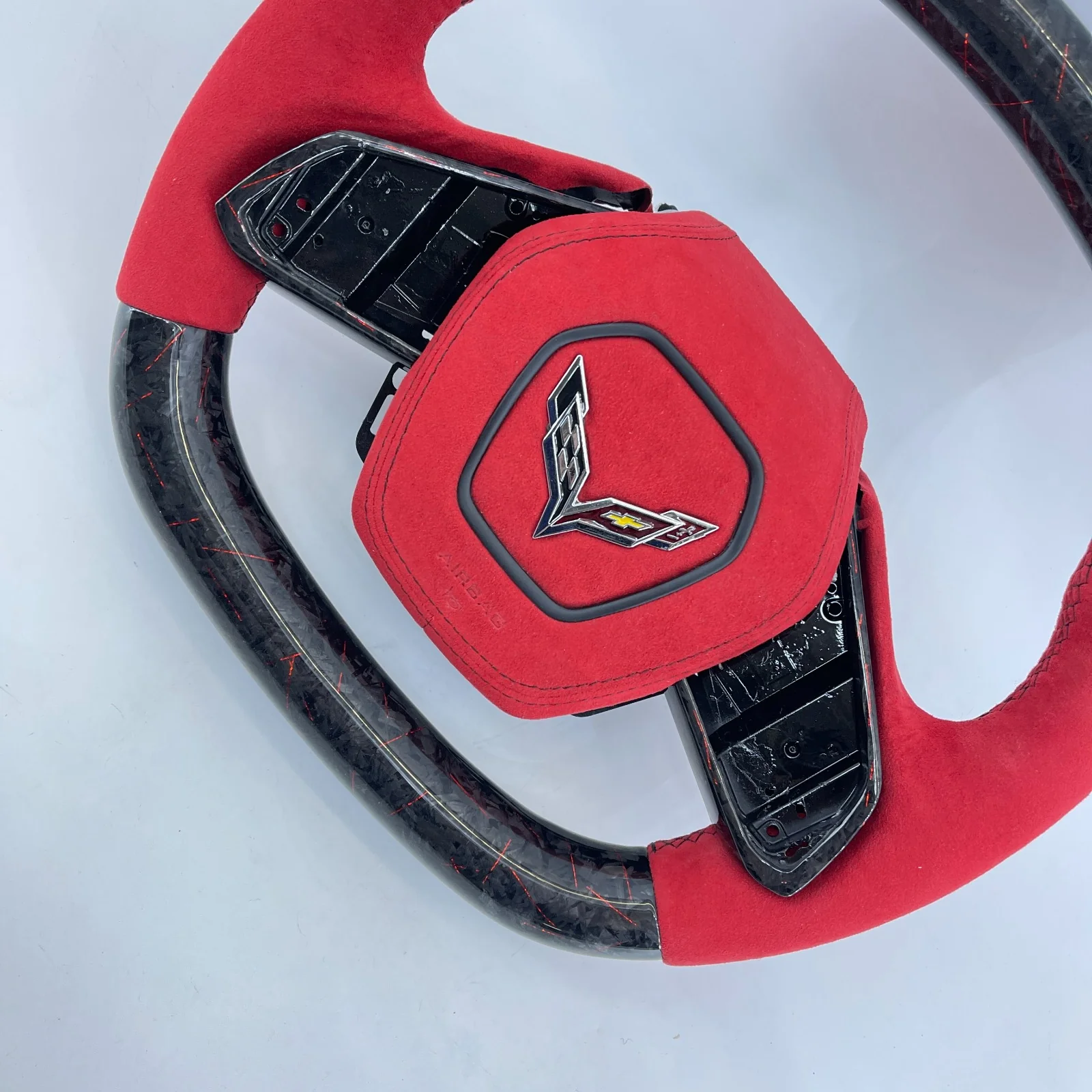 2020-2026+ Chevrolet C8 Corvette Custom Carbon Fiber Steering Wheel - Image 45